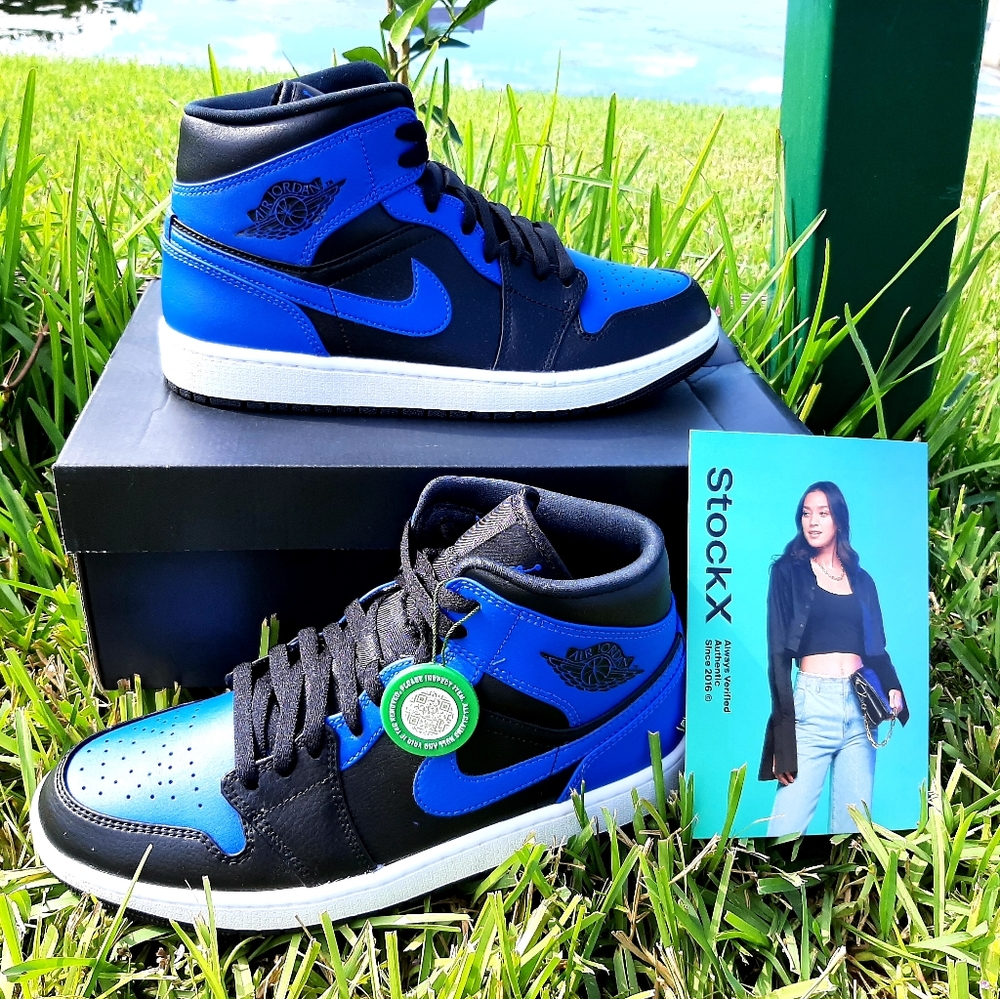 Air Joran 1 mid hyper royal/white/black